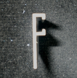 Flat f-track